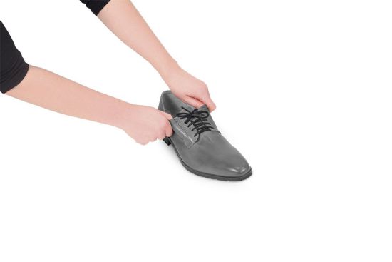 Lacets de souliers élastiques noir 60 cm