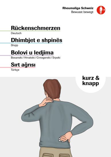 Le mal de dos en langage simplifié