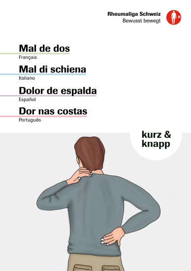 Le mal de dos en langage simplifié